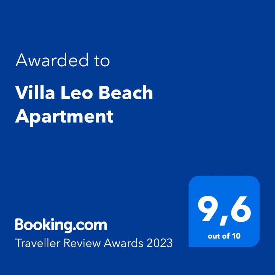 Villa Leo Beach Apartment Подгора Екстер'єр фото